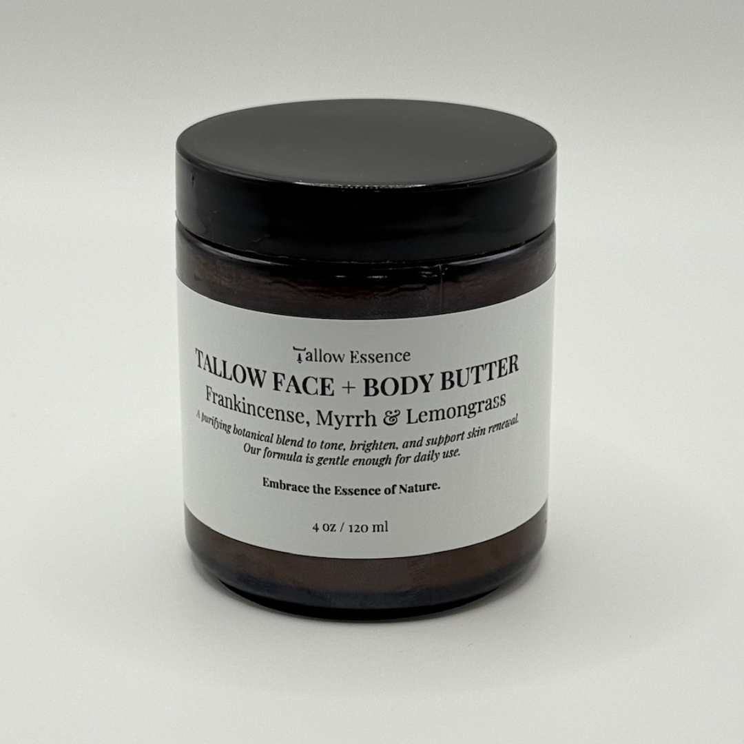 Frankincense, Myrrh & Lemongrass Face + Body Butter