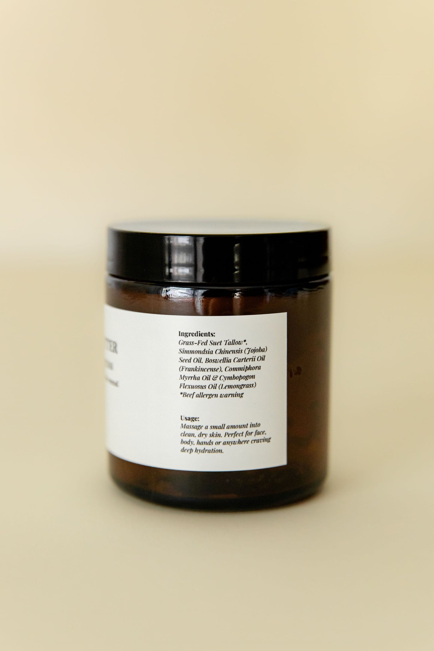 Frankincense, Myrrh & Lemongrass Face + Body Butter
