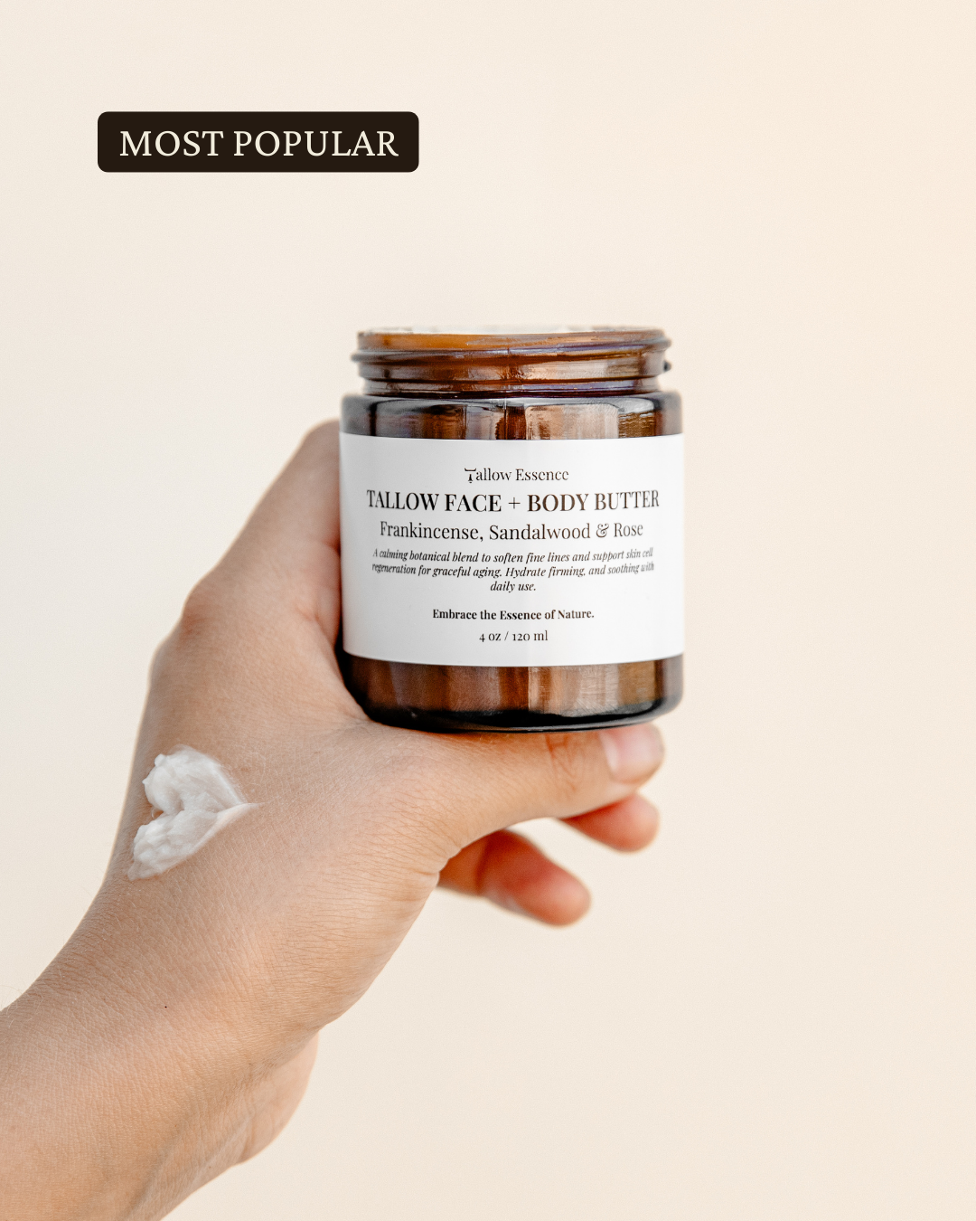 Frankincense, Sandalwood and Rose Face + Body Butter