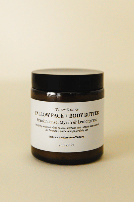 Frankincense, Myrrh & Lemongrass Face + Body Butter