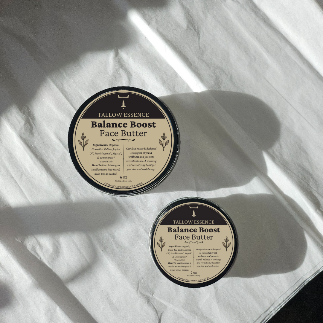 Balance Boost Face Butter | Frankincense, Myrrh & Lemongrass